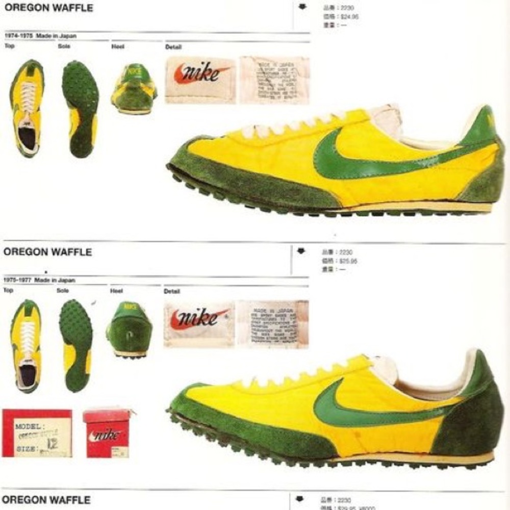 NIKE Oregon waffle trainers 1973 - original Nike reissue of 2011